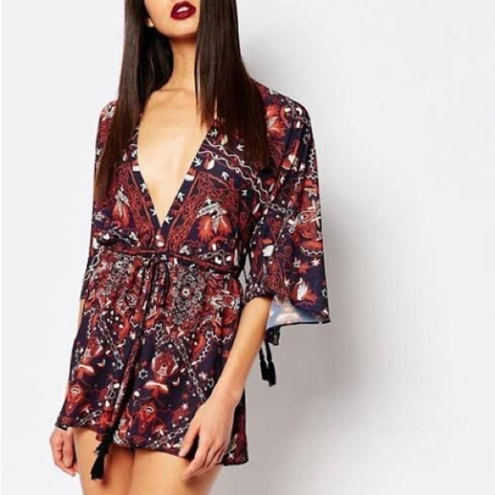 Bec & Bridge Folk Tales Playsuit Romper Boho Size 2